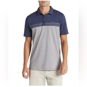 Travis Mathews Last Minute Colorblock Polo Size XXL